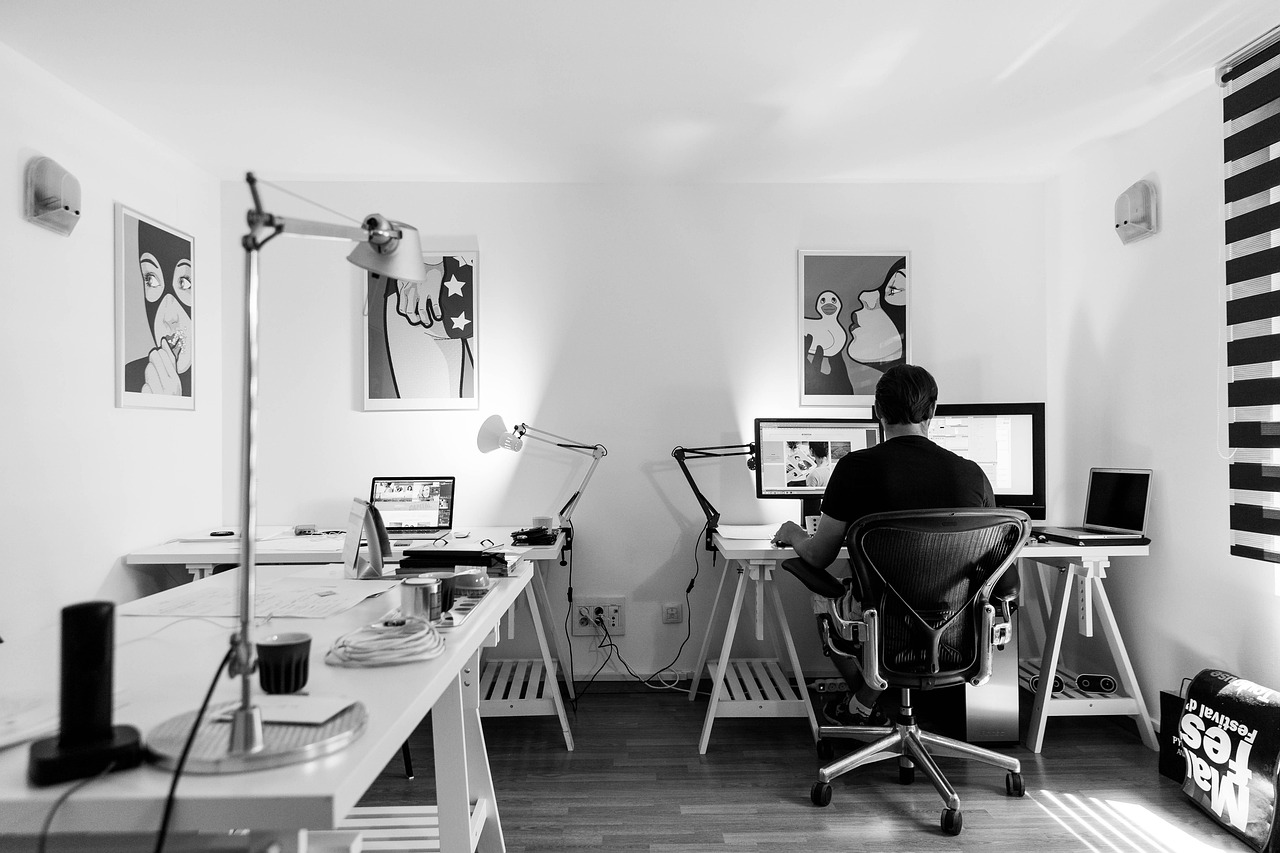 Office, work, desk — The Future of Asbestos Management: Innovations in Survey Techniques